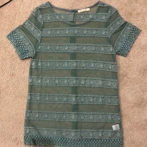 Comme Toi Lace Shirt